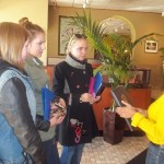 Interns from Russia and Ukraine on a study trip to the office of Congresswoman Jan Schakowsky